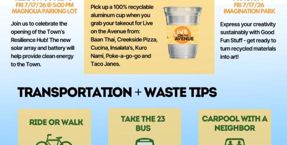 Live on the Avenue Sustainability Weekend