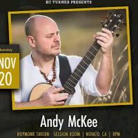 KC Turner Presents Andy McKee at HopMonk Tavern