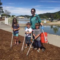 Civic Center Grounds Cleanup