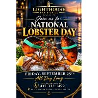 National Lobster Day at Lighthouse Bar & Grill Sausalito
