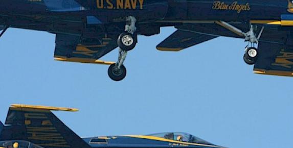 Fleet Week with Blue Angels Spectator Sail on Schooner Freda B