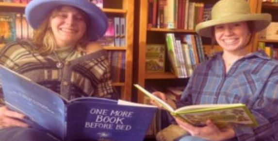 Storytime with Caelyn and Natalie!