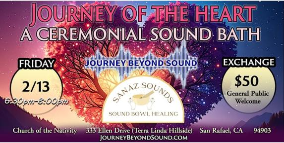 Journey of the Heart: Ceremonial Sound Experience for Singles and Couples