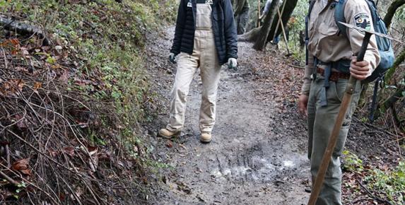 White Hill Trail Work