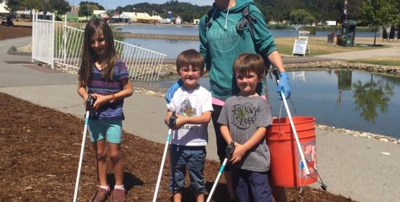 Civic Center Grounds Cleanup