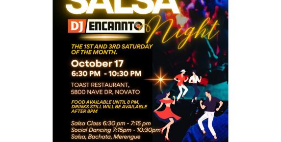 Salsa Social at TOAST (October)