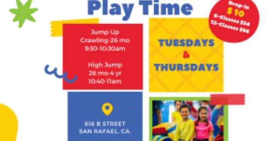 High Jump for Children (26 mos. to 4 yrs)