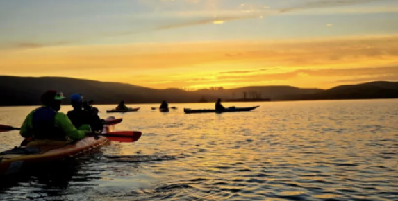 Guided Bioluminescent Night Kayak Tour on Tomales Bay with Sea T…