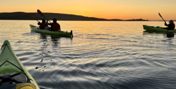 Full Moon Kayak Tour with Blue Waters Kayaking